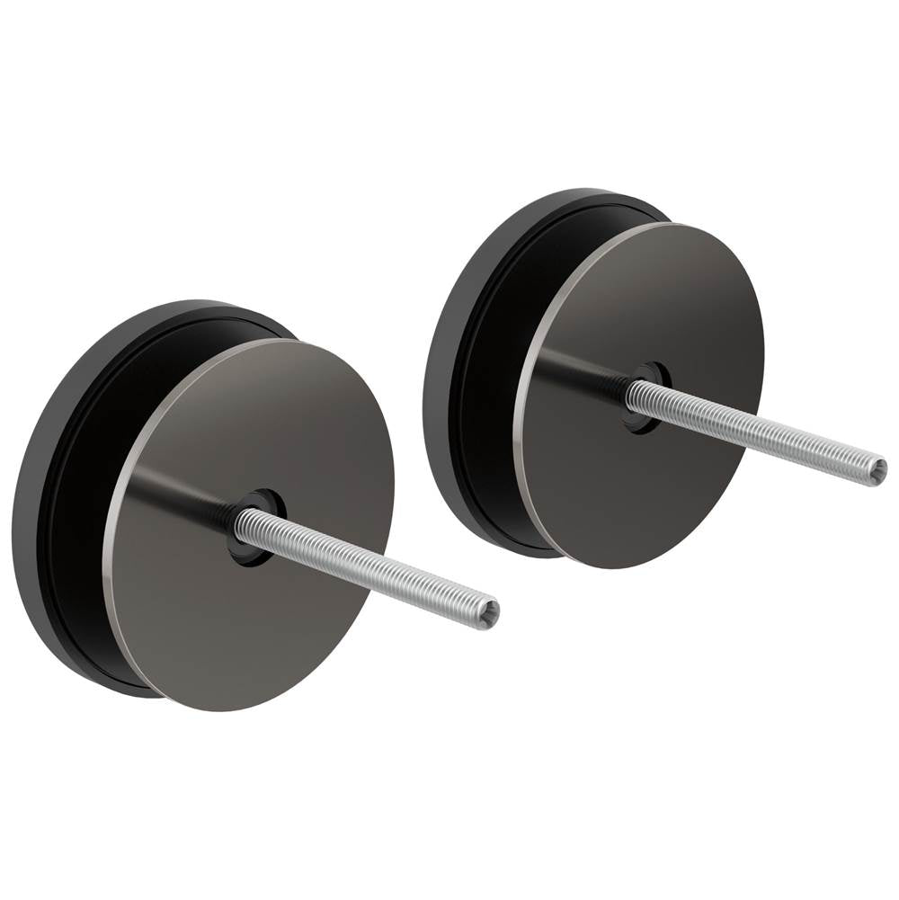 Brizo - Other Towel Bar Glass Panel Installation Kit - Brilliance Black Onyx