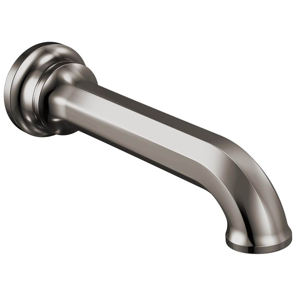 Brizo - BeauclereE Non-Diverter Tub Spout - Brilliance Black Onyx