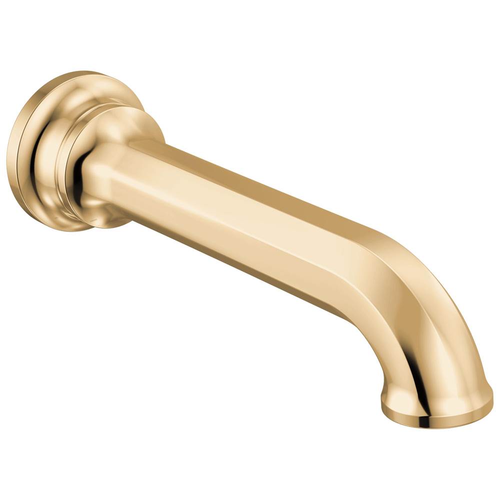 Brizo - BeauclereE Non-Diverter Tub Spout - Polished Gold