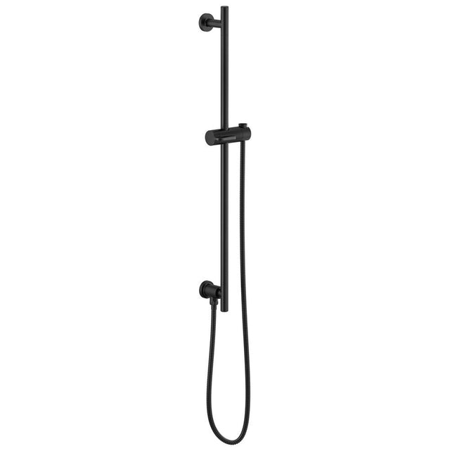 Brizo - Universal Showering Linear Round Slide Bar With Hose - Matte Black