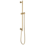 Brizo - Universal Showering Linear Round Slide Bar With Hose - Luxe Gold