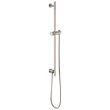 Brizo - Universal Showering Linear Round Slide Bar With Hose - Luxe Nickel