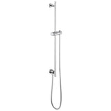 Brizo - Universal Showering Linear Round Slide Bar With Hose - Chrome