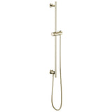 Brizo - Universal Showering Linear Round Slide Bar With Hose - Polished Nickel