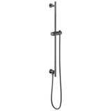 Brizo - Universal Showering Linear Round Slide Bar With Hose - Luxe Steel
