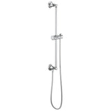 Brizo - Universal Showering Classic Round Slide Bar With Hose - Chrome