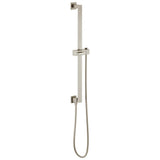 Brizo - Universal Showering Linear Square Slide Bar With Hose - Luxe Nickel