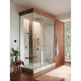 Universal Showering Linear Square Slide Bar With Hose