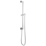 Brizo - Universal Showering Linear Square Slide Bar With Hose - Chrome