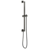 Brizo - Universal Showering Linear Square Slide Bar With Hose - Luxe Steel