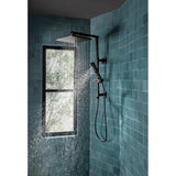 Universal Showering 18'' Linear Square Shower Column