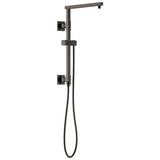 Brizo - Other 18'' Linear Square Shower Column - Brilliance Black Onyx