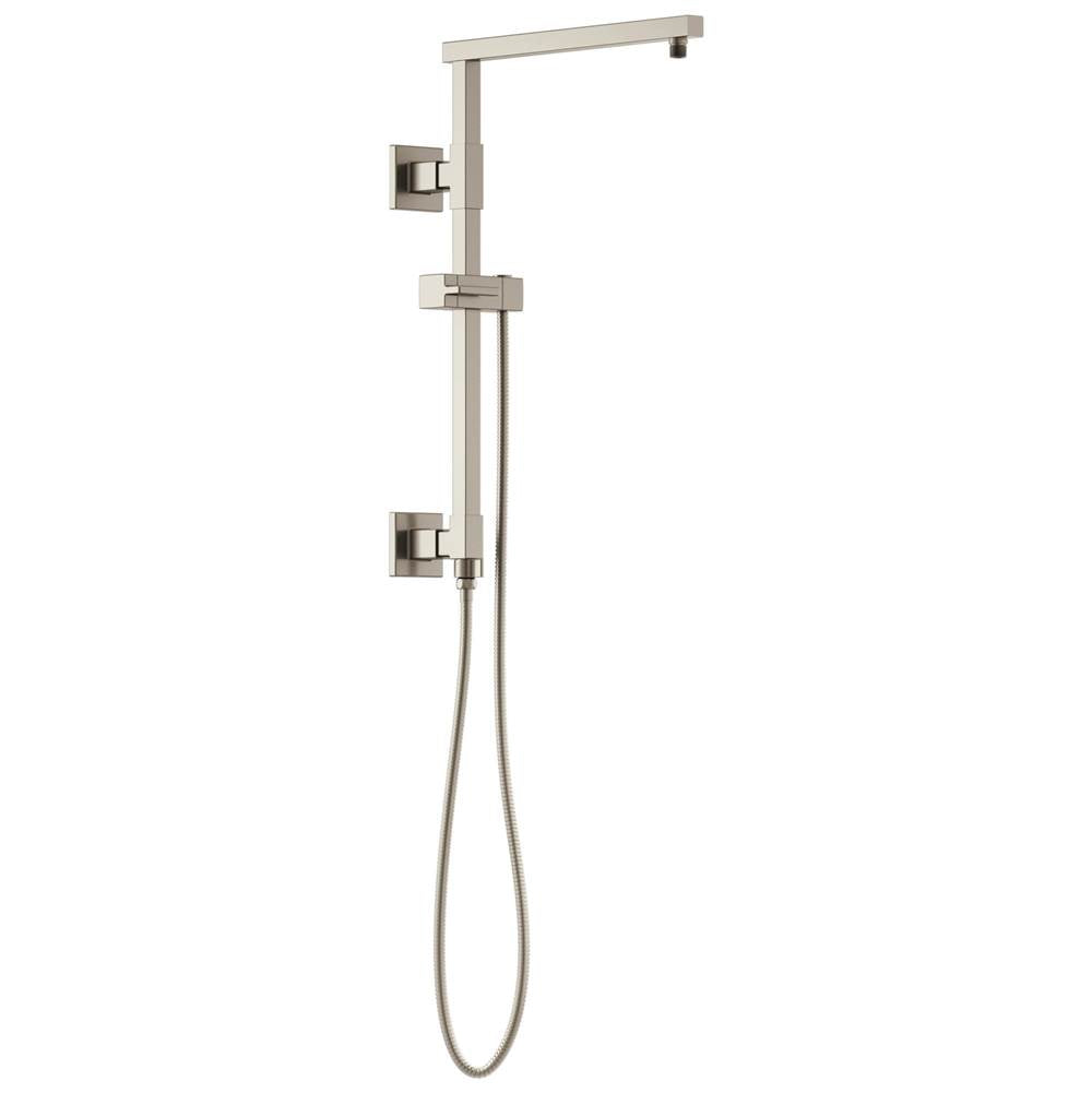 Brizo - Universal Showering 18'' Linear Square Shower Column - Luxe Nickel