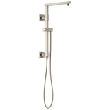 Brizo - Universal Showering 18'' Linear Square Shower Column - Luxe Nickel