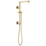 Brizo - Universal Showering 18'' Linear Square Shower Column - Polished Gold