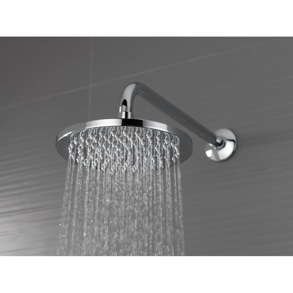 Universal Showering 8'' Linear Round Single-Function Raincan Shower Head - 1.75 GPM