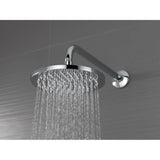 Universal Showering 8'' Linear Round Single-Function Raincan Shower Head - 1.75 GPM