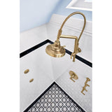 Universal Showering 10 7/16'' Classic Slide Bar Shower Arm And Flange