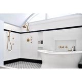 Universal Showering 10 7/16'' Classic Slide Bar Shower Arm And Flange
