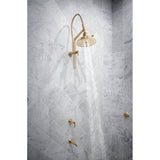 Universal Showering 10 7/16'' Classic Slide Bar Shower Arm And Flange