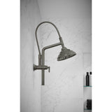 Universal Showering 10 7/16'' Classic Slide Bar Shower Arm And Flange