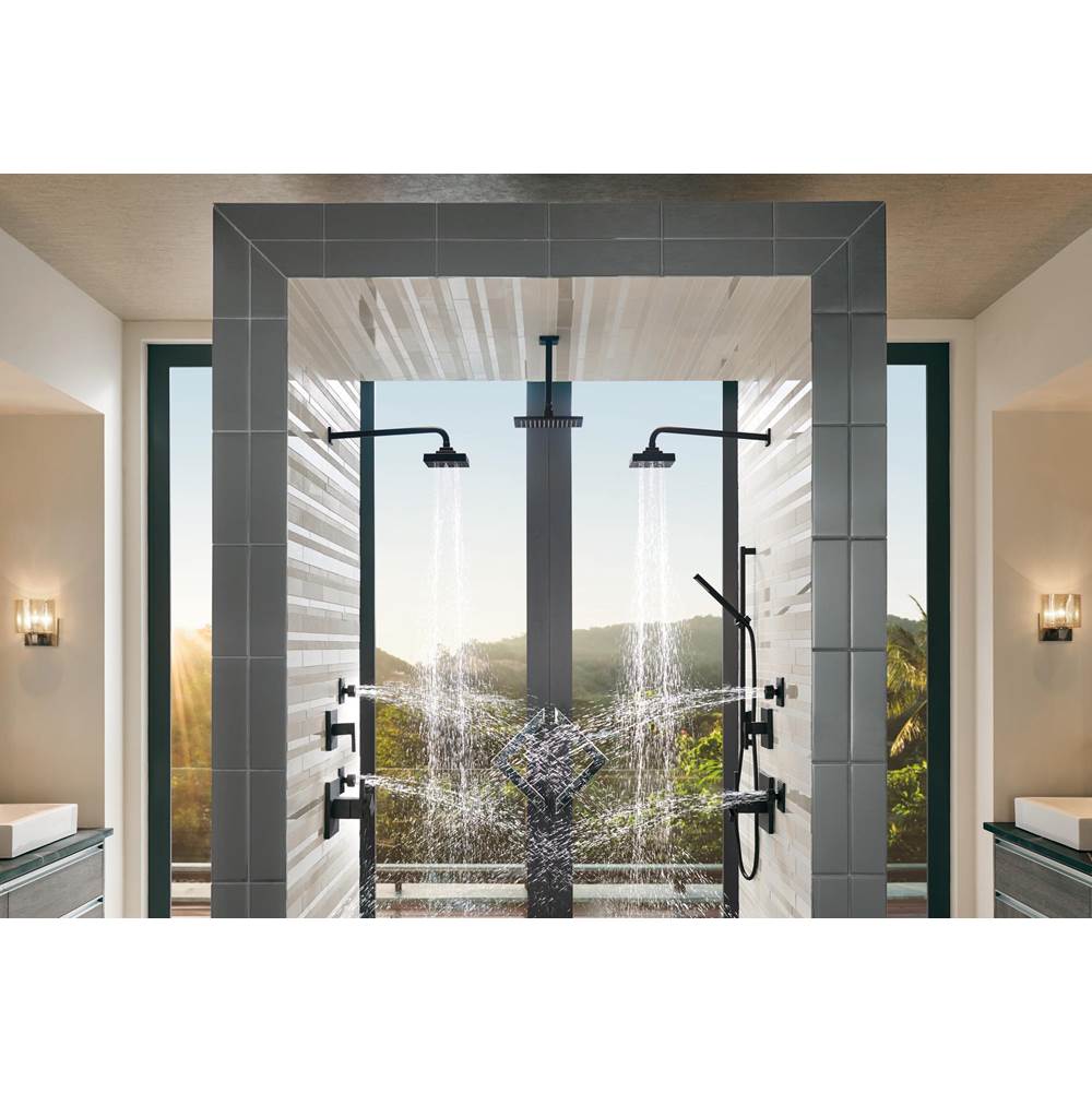 Siderna Rectangular Raincan Showerhead