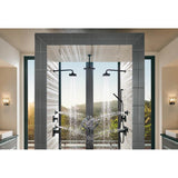 Siderna Rectangular Raincan Showerhead