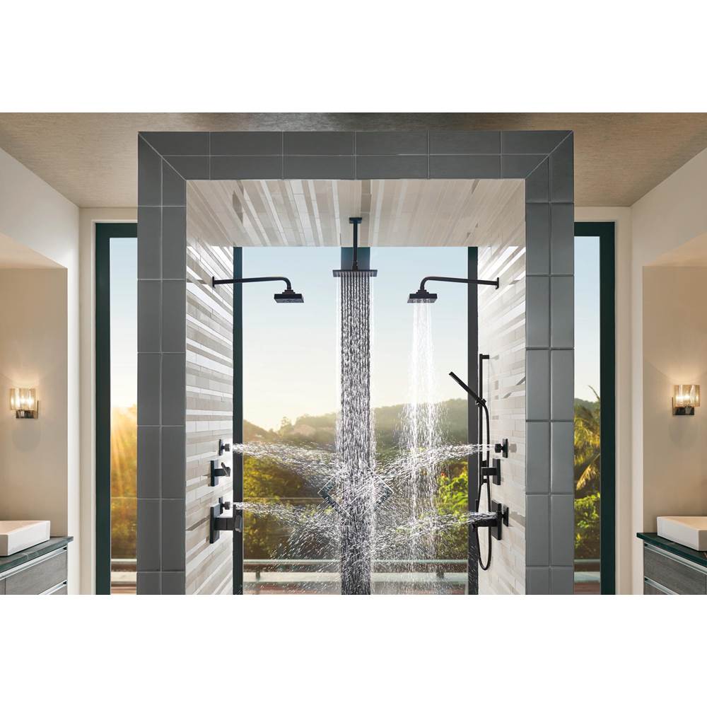 Siderna Rectangular Raincan Showerhead