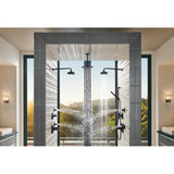 Siderna Rectangular Raincan Showerhead