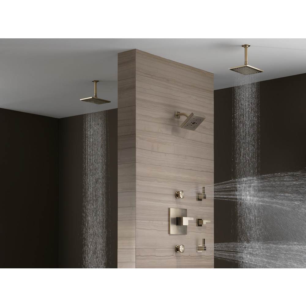 Siderna Rectangular Raincan Showerhead