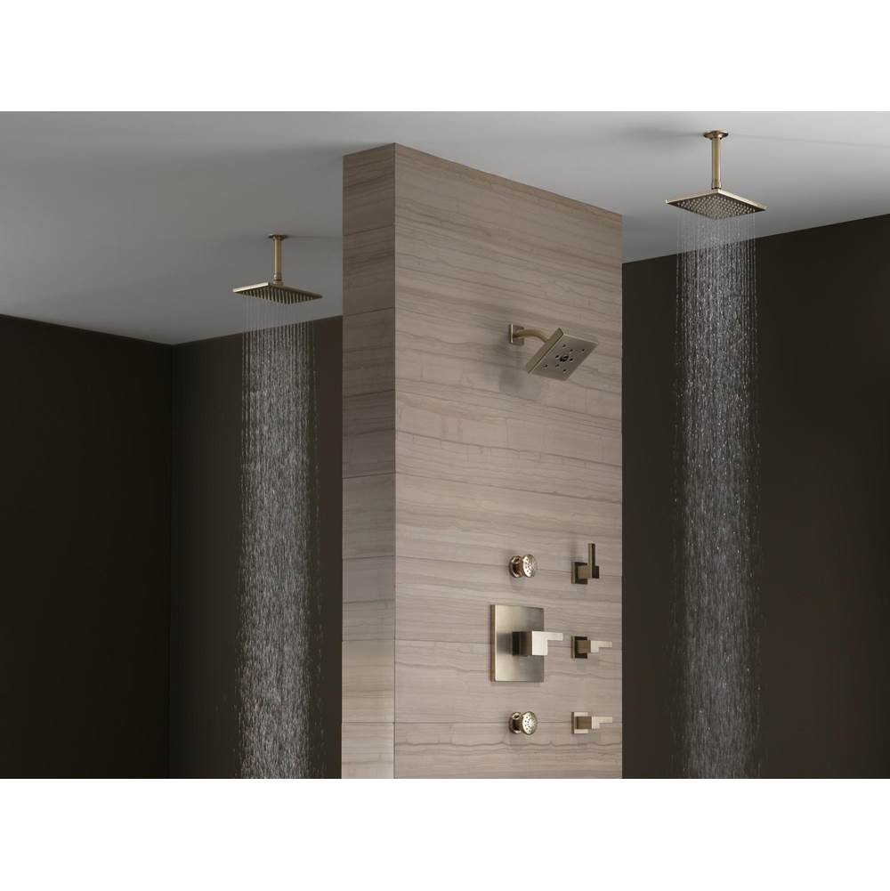 Siderna Rectangular Raincan Showerhead