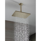 Siderna Rectangular Raincan Showerhead