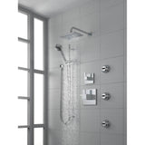 Siderna Rectangular Raincan Showerhead