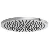 Brizo - Universal Showering 12'' Linear Round Single-Function Raincan Shower Head - 2.5 GPM - Chrome