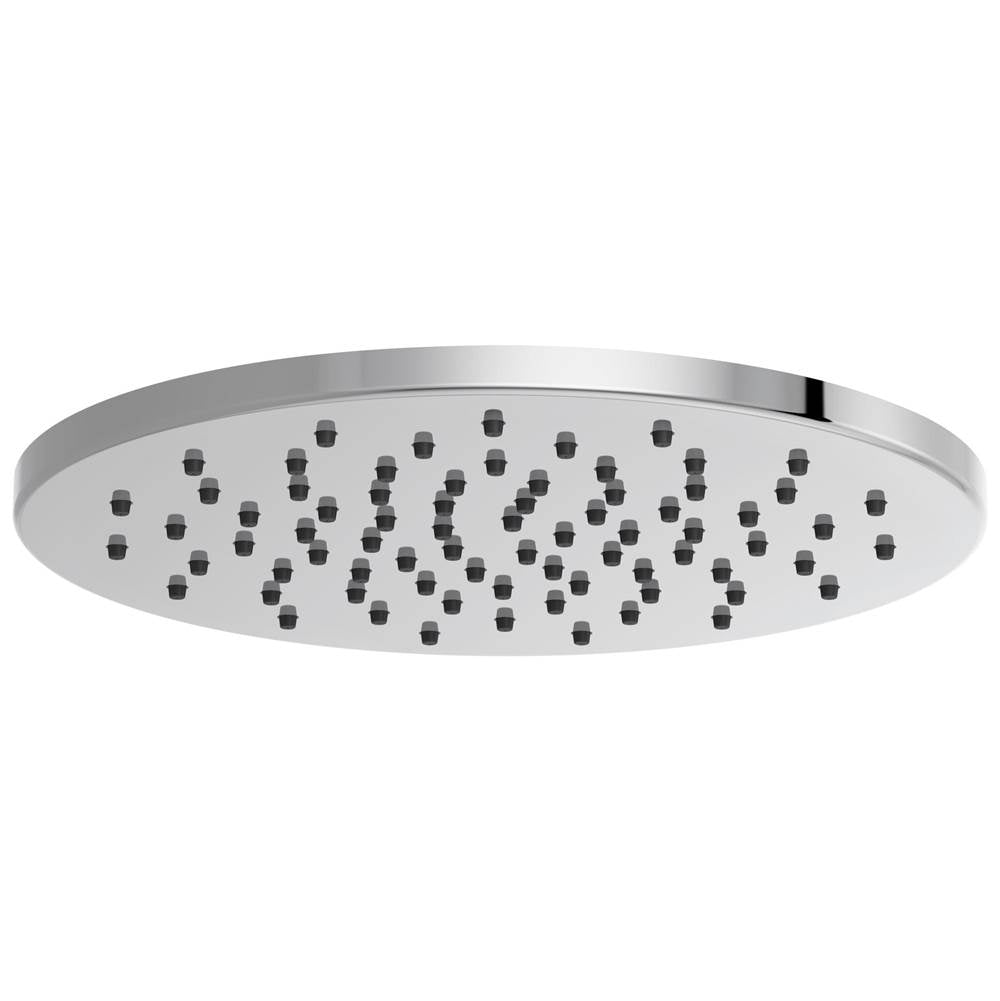Brizo - Universal Showering 12'' Linear Round Single-Function Raincan Shower Head - 1.75 GPM - Chrome