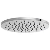 Brizo - Universal Showering 12'' Linear Round Single-Function Raincan Shower Head - 1.75 GPM - Chrome