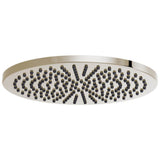 Brizo - Universal Showering 12'' Linear Round Single-Function Raincan Shower Head - 2.5 GPM - Polished Nickel