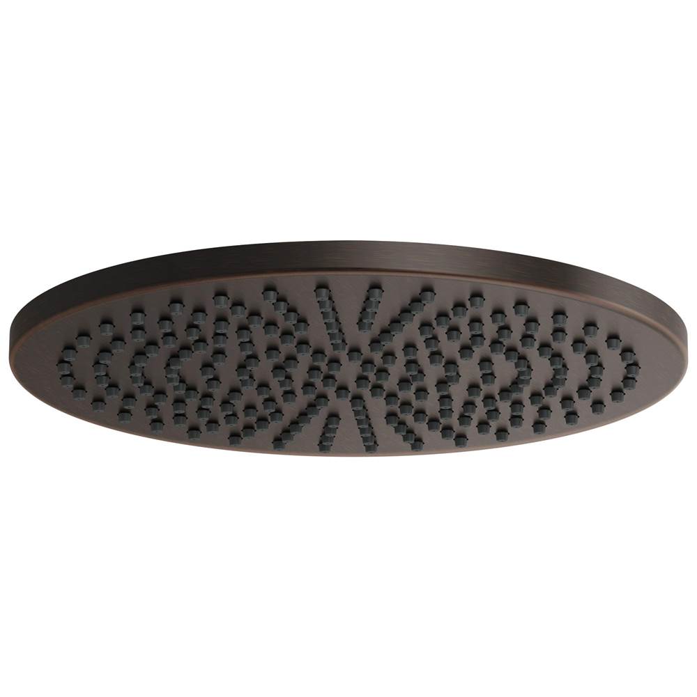 Brizo - Universal Showering 12'' Linear Round Single-Function Raincan Shower Head - 2.5 GPM - Venetian Bronze