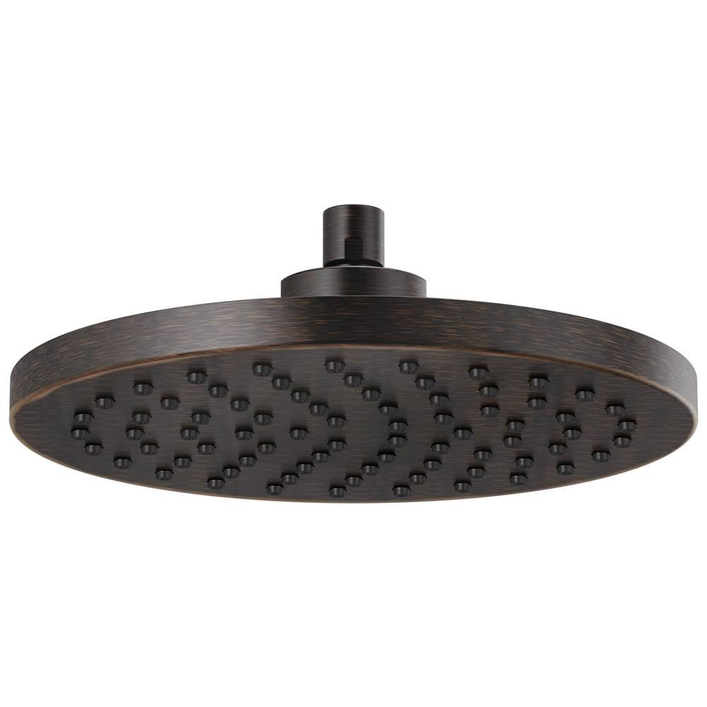 Brizo - Universal Showering 10'' Linear Round Single-Function Raincan Shower Head - 2.5 GPM - Venetian Bronze