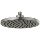 Brizo - Universal Showering 10'' Linear Round Single-Function Raincan Shower Head - 2.5 GPM - Luxe Steel