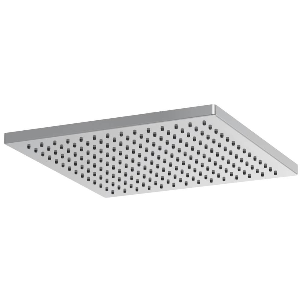 Brizo - Universal Showering 12'' Linear Square Single-Function Raincan Shower Head - 2.5 GPM - Chrome