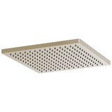 Brizo - Universal Showering 12'' Linear Square Single-Function Raincan Shower Head - 2.5 GPM - Polished Nickel