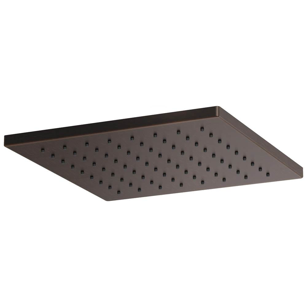 Brizo - Universal Showering 12'' Linear Square Single-Function Raincan Shower Head - 1.75 GPM - Venetian Bronze
