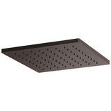 Brizo - Universal Showering 12'' Linear Square Single-Function Raincan Shower Head - 1.75 GPM - Venetian Bronze