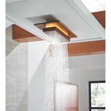 Frank Lloyd Wright 21'' Single-Function Raincan Shower Head with Integrated Lighting - 1.75 GPM