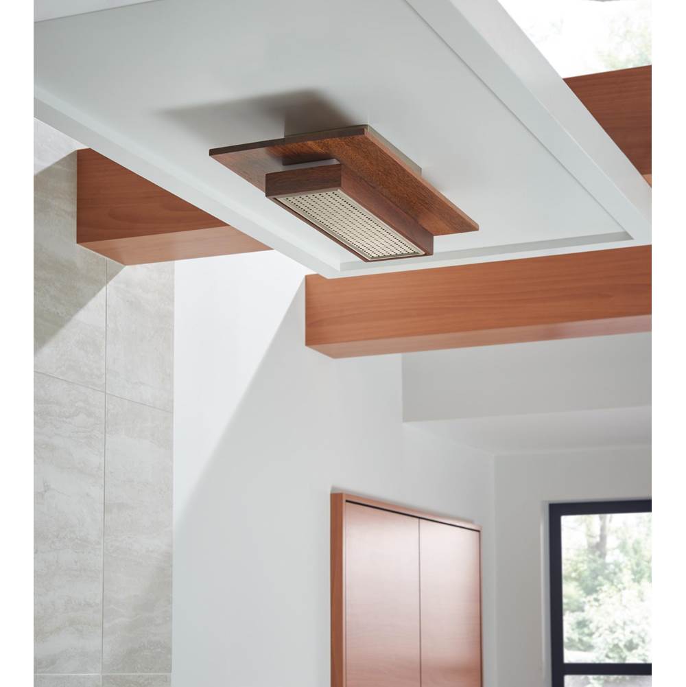 Frank Lloyd Wright 21'' Single-Function Raincan Shower Head with Integrated Lighting - 1.75 GPM