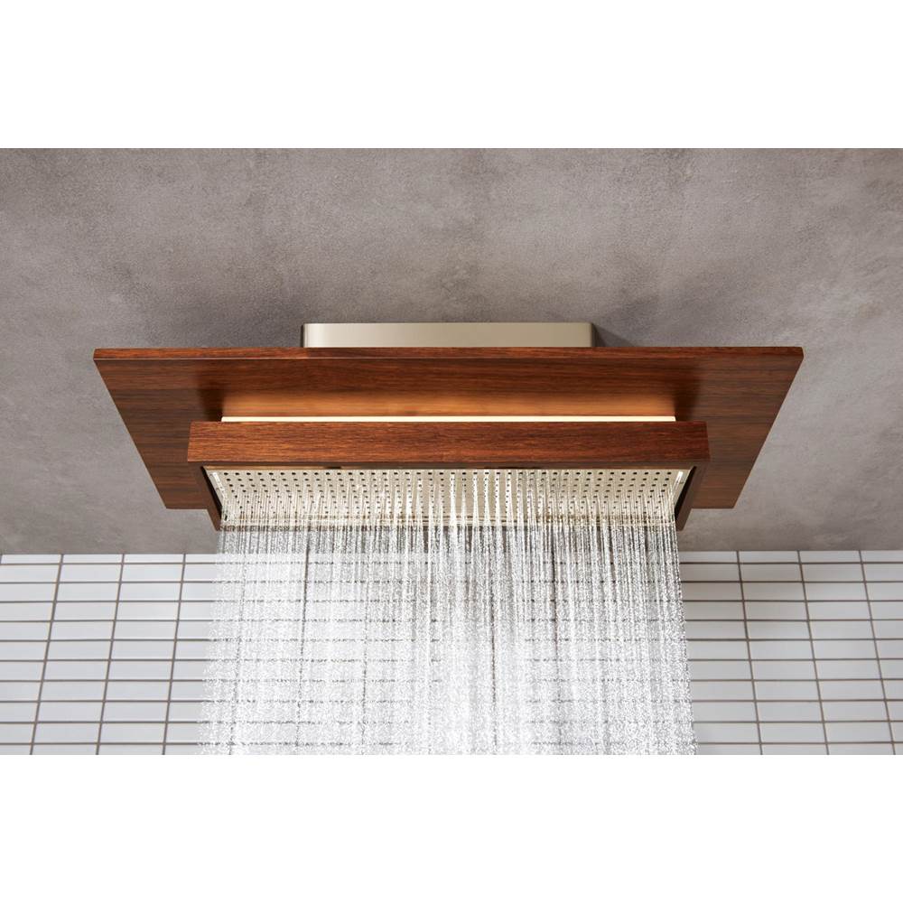 Frank Lloyd Wright 21'' Single-Function Raincan Shower Head with Integrated Lighting - 1.75 GPM