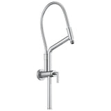 Brizo - Universal Showering 10 7/16'' Linear Round Slide Bar Shower Arm And Flange - Chrome