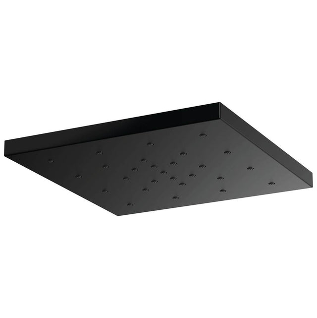 Brizo - Universal Showering 14'' Linear Round H2OKineticSingle-Function Raincan Shower Head - Matte Black