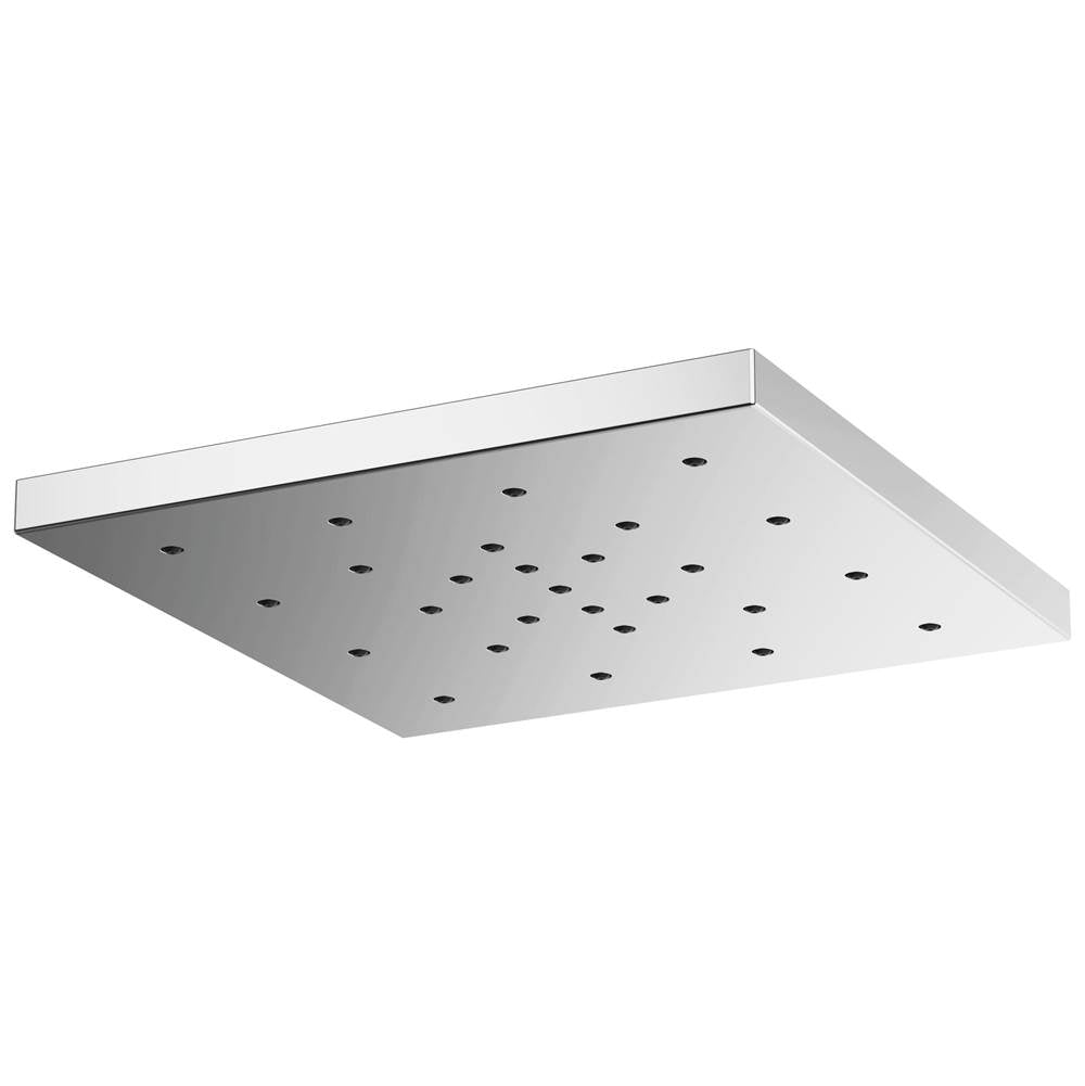 Brizo - Universal Showering 14'' Linear Round H2OKineticSingle-Function Raincan Shower Head - Chrome
